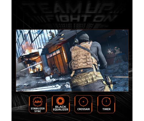 LCD Monitor GIGABYTE GS27QA EU 27" Gaming Panel IPS 2560x1440 16:9 180 ?? 1 ms Colour Black GS27QAEU