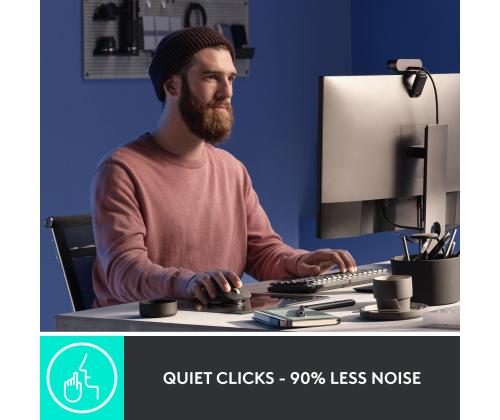 MOUSE BLUETH OPTICAL MASTER 3S/BLACK 910-006559 LOGITECH