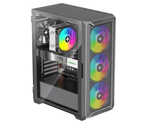 Case XILENCE ATX/micro ATX/Mini-ITX Black Midi Tower PC XG161