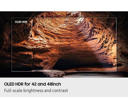 TV Set SAMSUNG 83 " 4K Ultra HD 3840 x 2160 pixels Flat 16:9 OLED QE83S90FAEXXH
