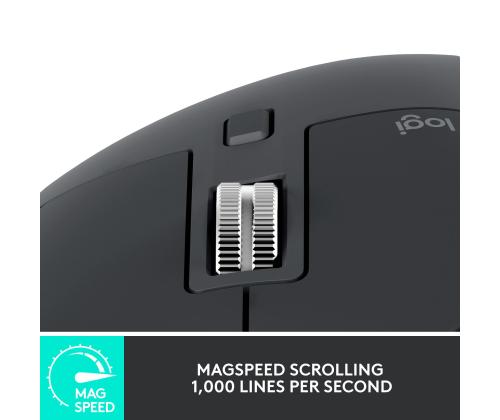 MOUSE BLUETH OPTICAL MASTER 3S/BLACK 910-006559 LOGITECH