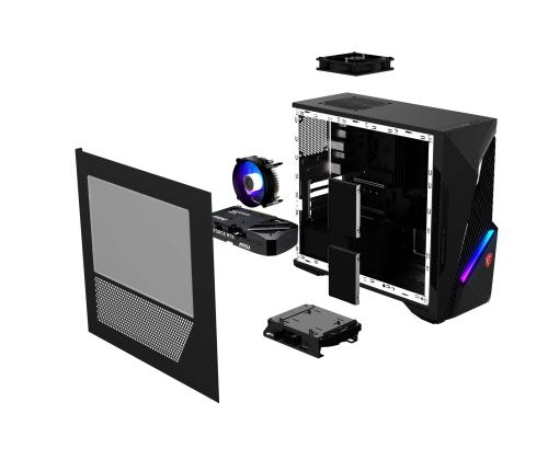 PC MSI Desktop Intel® CoreT i5 i5-14400F 16 GB DDR5-SDRAM Storage SSD SSD 1 TB NVIDIA GeForce RTX…