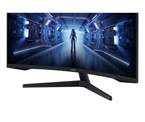 LCD Monitor SAMSUNG Odyssey G5 34" Gaming/Curved/21 : 9 Panel VA 3440x1440 21:9 1 ms Tilt Colour…