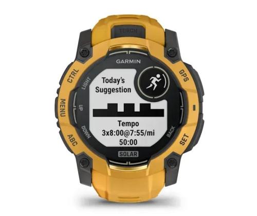 SMARTWATCH INSTINCT 3 SOLAR/SUNBURST 010-02935-02 GARMIN