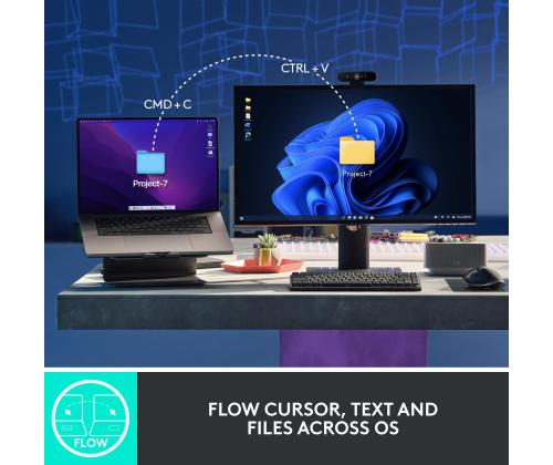 MOUSE BLUETH OPTICAL MASTER 3S/BLACK 910-006559 LOGITECH