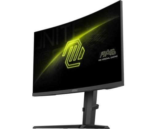 LCD Monitor MSI MAG 275CQRF QD E2 27" Gaming/Curved Swivel Height adjustable Tilt Matte Panel VA…