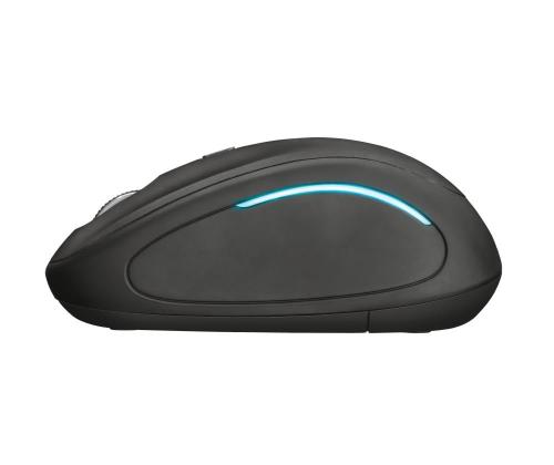 MOUSE USB OPTICAL WRL YVI FX/BLACK 22333 TRUST