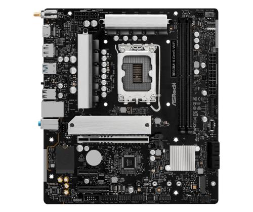 Mainboard ASROCK Intel B860 LGA 1851 (Socket V1) micro ATX RAM DDR5-SDRAM 2xSlots Wi-Fi Yes…