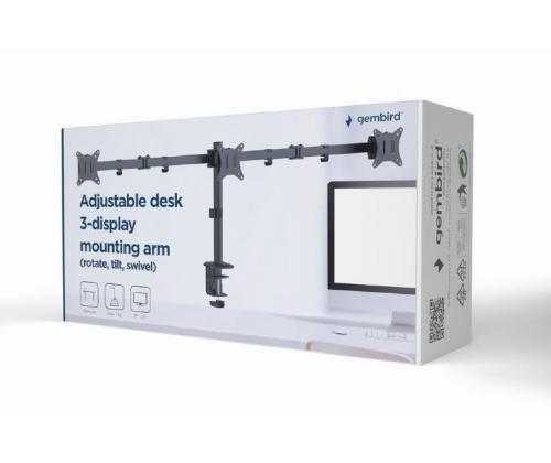 DISPLAY ACC MOUNTING ARM/17-27" MA-D3-01 GEMBIRD