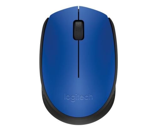 MOUSE USB OPTICAL WRL M171/BLUE 910-004640 LOGITECH