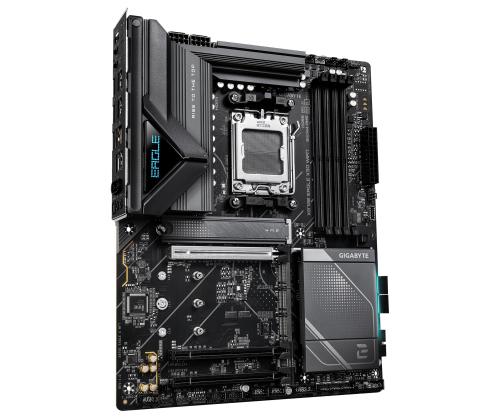 Mainboard GIGABYTE AMD X870E Socket AM5 ATX RAM DDR5-SDRAM 4xSlots Wi-Fi Yes Bluetooth Yes 4xNumber…