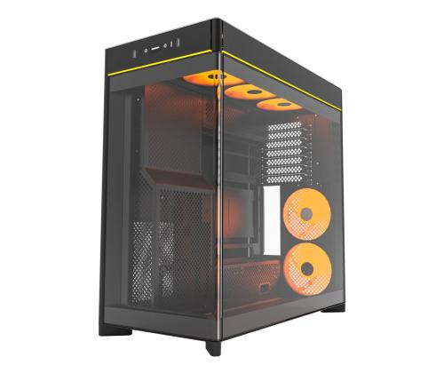 Case MONTECH HS02 PRO MidiTower Case product features Removeable HDD basket/Transparent panel Not…