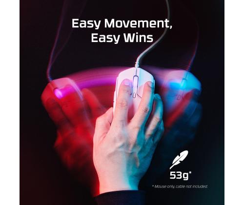 MOUSE USB OPTICAL PULSEFIRE/HASTE 2 BLACK HYPERX