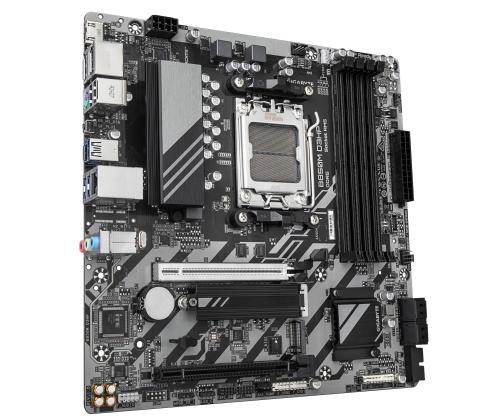 Mainboard GIGABYTE AMD B850 Socket AM5 micro ATX RAM DDR5-SDRAM 4xSlots 2xNumber of M.2 (M) slots…
