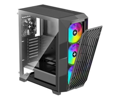 Case XILENCE ATX/micro ATX/Mini-ITX Black Midi Tower PC X812.ARGB