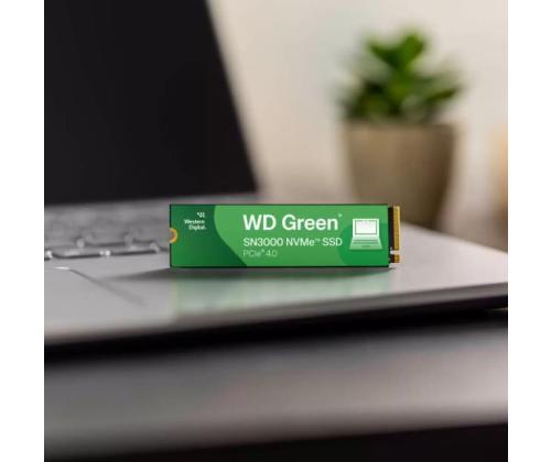 SSD WESTERN DIGITAL Green 1TB M.2 PCIe Gen4 NVMe Write speed 4200 MBytes/sec Read speed 5000 MBytes…