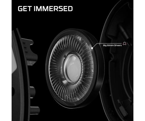 HEADSET HYPERX CLOUDX STINGER3/BLACK BS1T5AA HYPERX