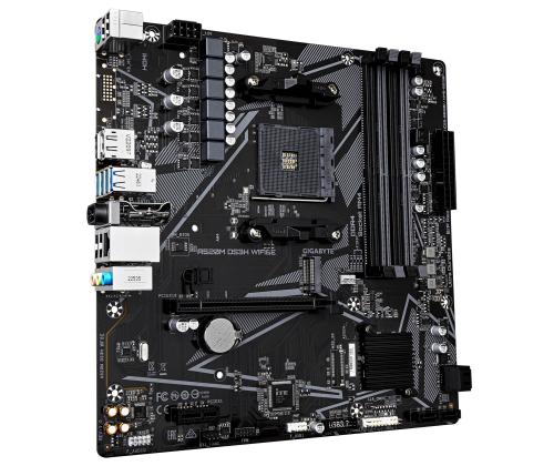 Mainboard GIGABYTE AMD A520 Socket AM4 micro ATX RAM DDR4-SDRAM 4xSlots Wi-Fi Yes Bluetooth Yes…
