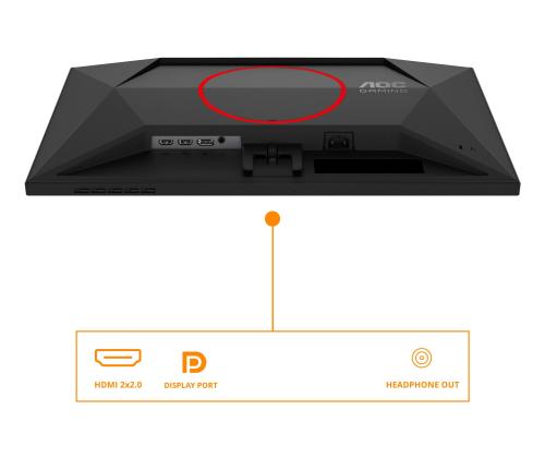LCD Monitor AOC 23.8 " 1920 x 1080 pixels Full HD Native aspect ratio 16:9 LED Flat 24G4ZRE