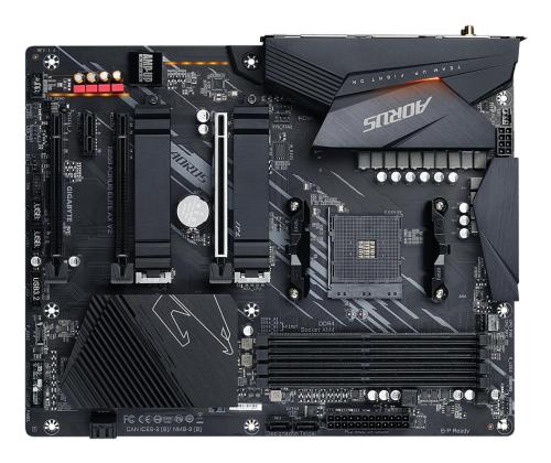 Mainboard GIGABYTE AMD B550 Socket AM4 ATX RAM DDR4-SDRAM 4xSlots Wi-Fi Yes Bluetooth Yes 1xPCI…