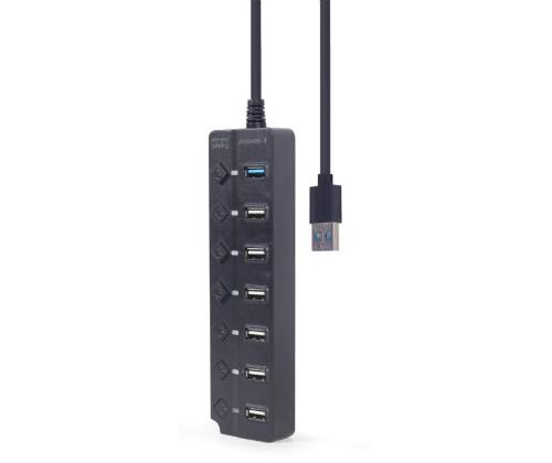 I/O HUB USB3 7PORT/UHB-U3P1U2P6P-01 GEMBIRD