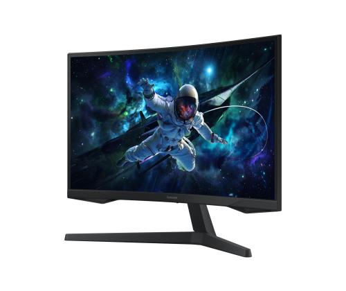 LCD Monitor SAMSUNG LS27CG552EUXEN 27" Gaming/Curved Panel VA 2560x1440 16:9 165 Hz Matte 1 ms…