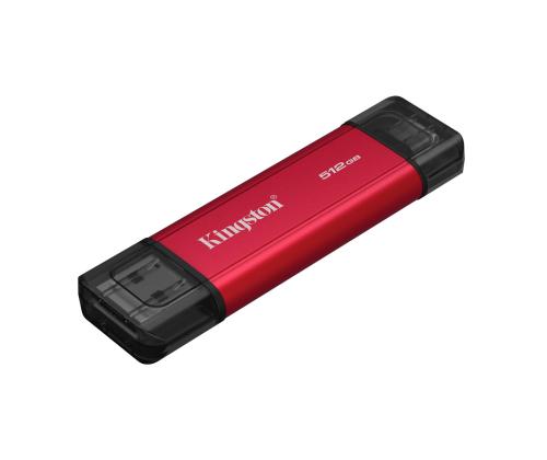 External SSD KINGSTON 512GB 3D NAND Write speed 950 MBytes/sec Read speed 1050 MBytes/sec SPSD/512GB