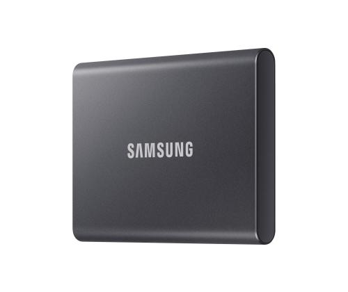 External SSD SAMSUNG T7 1TB USB 3.2 Write speed 1000 MBytes/sec Read speed 1050 MBytes/sec MU…