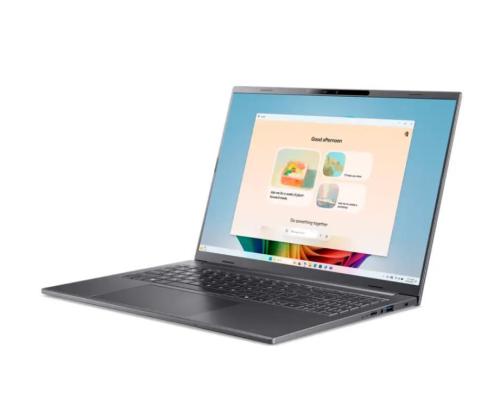 Notebook ACER Aspire Aspire 16 AI A16-11M-X9L6 CPU  Qualcomm Snapdragon X X1-26-100 3000 MHz 16"…