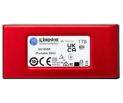 External SSD KINGSTON XS1000 1TB USB 3.2 Write speed 1000 MBytes/sec Read speed 1050 MBytes/sec…