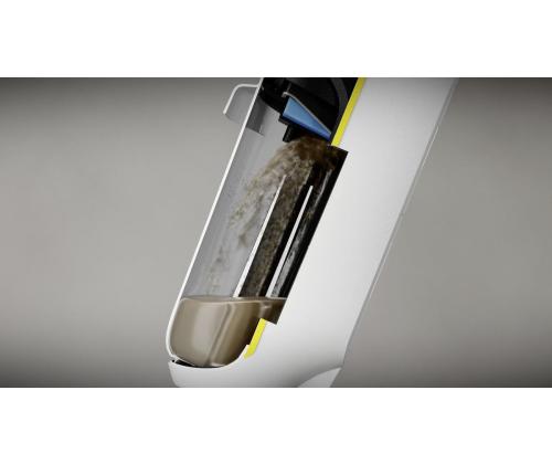 Vacuum Cleaner KARCHER FCV 4 Dry&wet 3-in-1 stick vacuum White/Black Bagless Battery 1.056-131.0