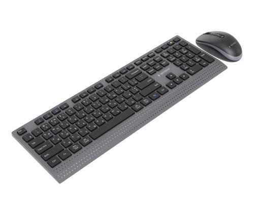 KEYBOARD +MOUSE WRL CYRILLIC/BK KBS-WPS-02-CYRL GEMBIRD