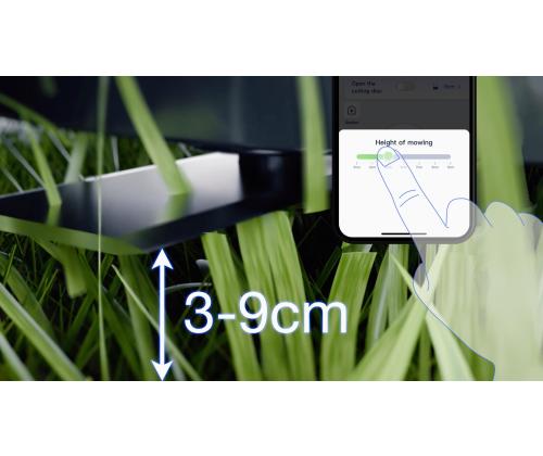 GRASS MOWER ROBOT LIDAR PRO/GOAT A3000 LIDAR PRO ECOVACS