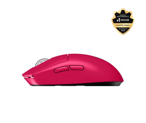 MOUSE USB WRL PRO X/PINK 910-006797 LOGITECH