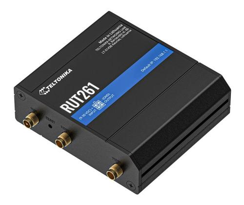 WRL ROUTER LTE CAT 6/RUT261 TELTONIKA