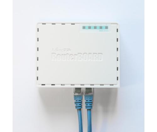NET ROUTER 10/100/1000M 5PORT/HEX RB750GR3 MIKROTIK