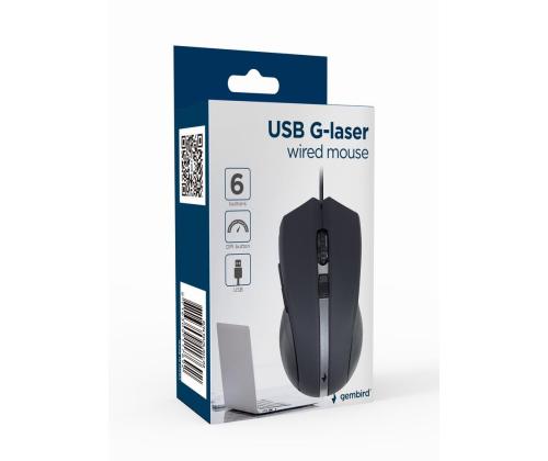 MOUSE USB LASER/MUS-GU-02 GEMBIRD