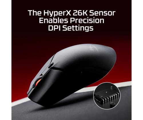 MOUSE USB OPTICAL HYPERX PF/HAS2 MINI WL BK 7D388AA HYPERX