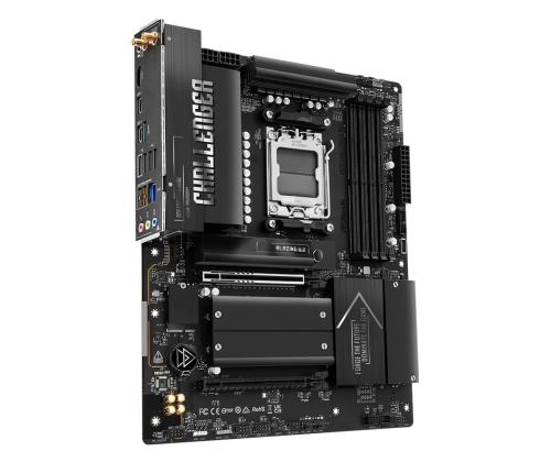 Mainboard ASROCK AMD X870 Socket AM5 ATX RAM DDR5-SDRAM 4xSlots Wi-Fi Yes Bluetooth Yes 1xNumber of…