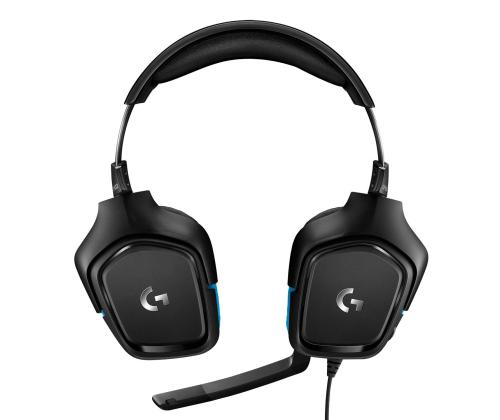 HEADSET GAMING G432/BLACK 981-000770 LOGITECH