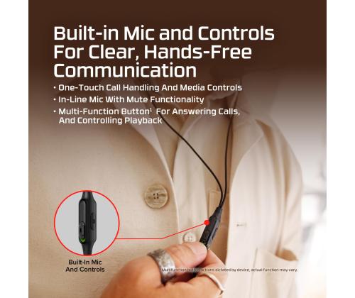HEADSET HYPERX CLOUD EARBUDS/III BLACK BN7R9AA HYPERX