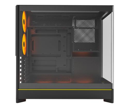 Case MONTECH HS02 PRO MidiTower Case product features Removeable HDD basket/Transparent panel Not…