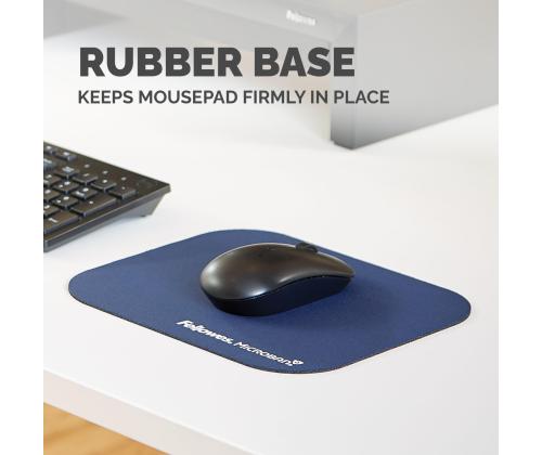 MOUSE PAD MICROBAN/BLUE 5933805 FELLOWES