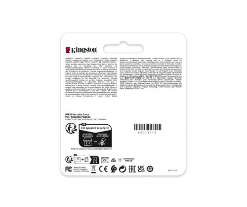 MEMORY SDHC 32GB C10/SDIT/32GB KINGSTON