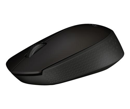 MOUSE USB OPTICAL WRL B170/BLACK 910-004798 LOGITECH