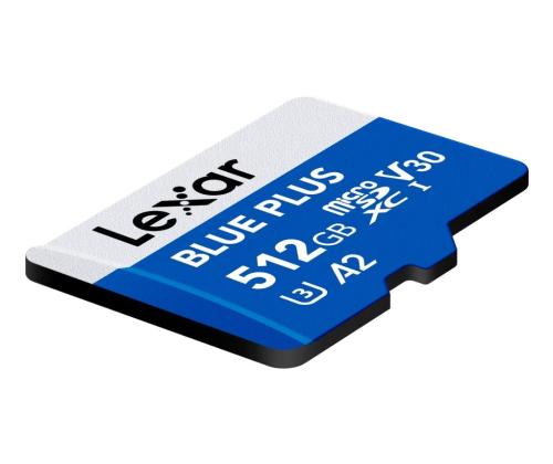 MEMORY MICRO SDXC 512GB UHS-I/W/A LMSBLPL512G-BNANG LEXAR