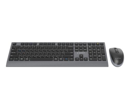 KEYBOARD +MOUSE WRL CYRILLIC/BK KBS-WPS-02-CYRL GEMBIRD