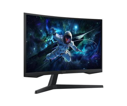 LCD Monitor SAMSUNG LS27CG552EUXEN 27" Gaming/Curved Panel VA 2560x1440 16:9 165 Hz Matte 1 ms…