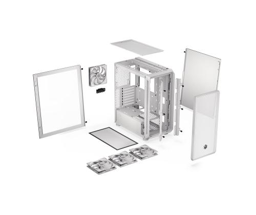 Case ENDORFY ATX/micro ATX/Mini-ITX White Midi Tower PC EY2A018