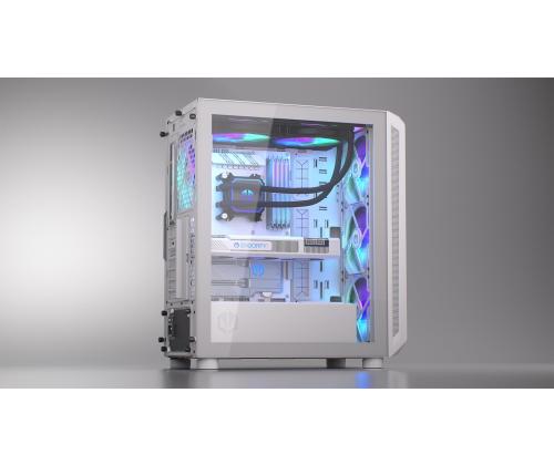 Case ENDORFY ATX/micro ATX/Mini-ITX White Midi Tower PC EY2A018